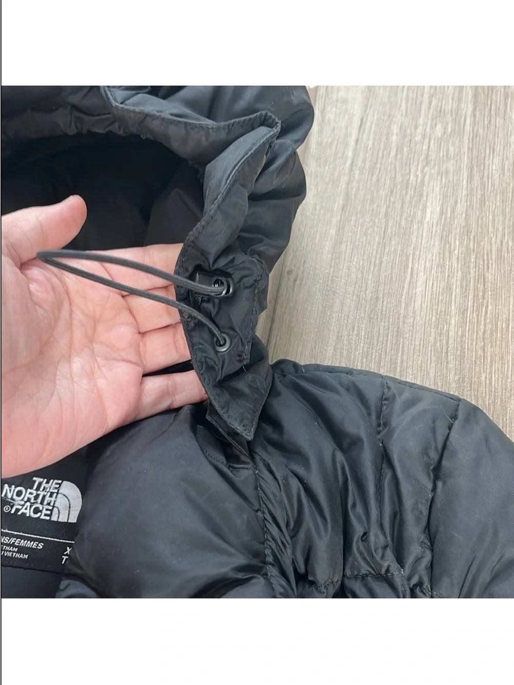 The North Face Women's Metropolis TNF Black Parka Puffer Jacket Sz XS